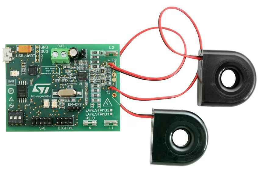 STPM34:智能电表高精度计量芯片